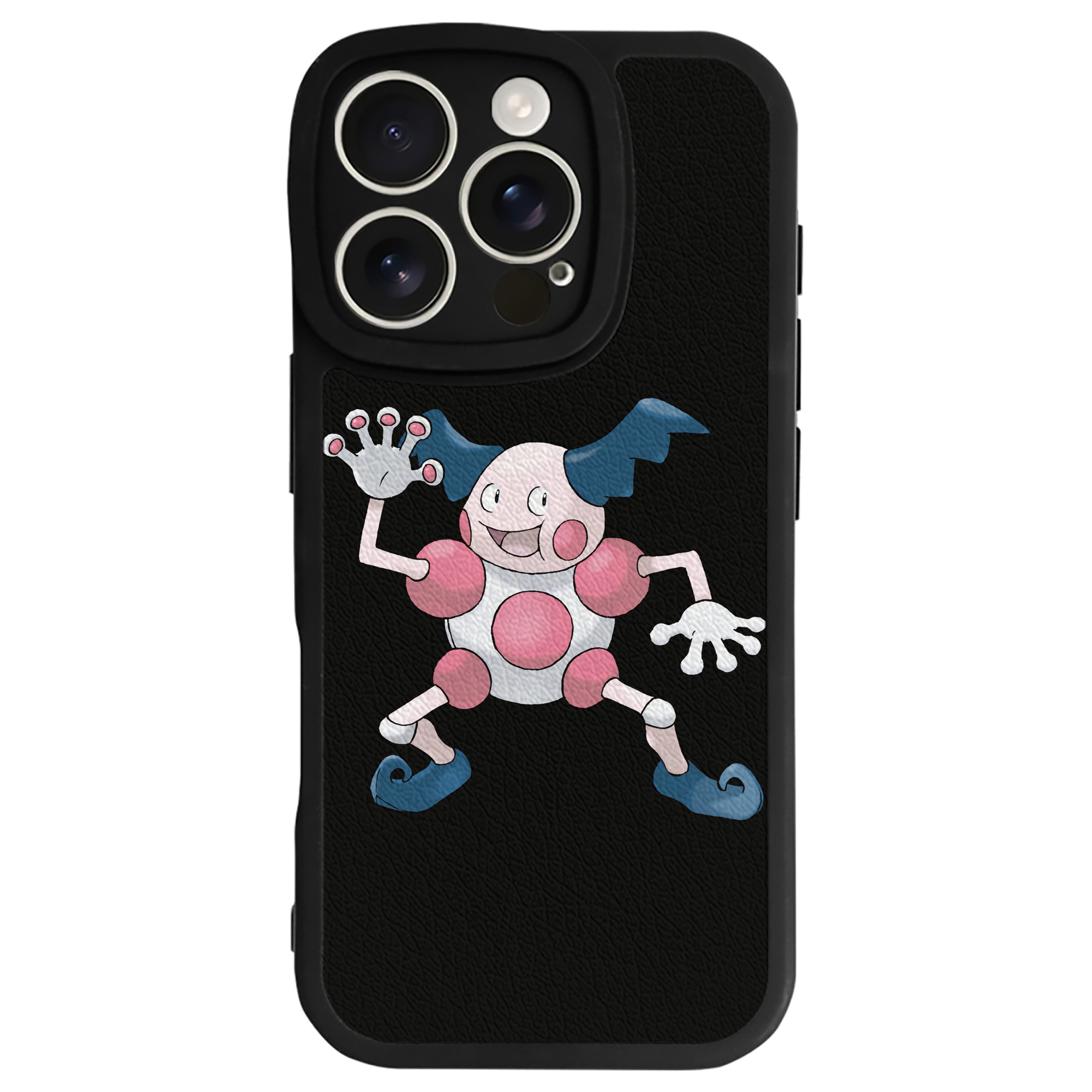 （画像用） ポケットモンスター Pokémon 【iPhone 16シリーズ対応】シリコンスマホケース（レザー調） 材質：シリコン